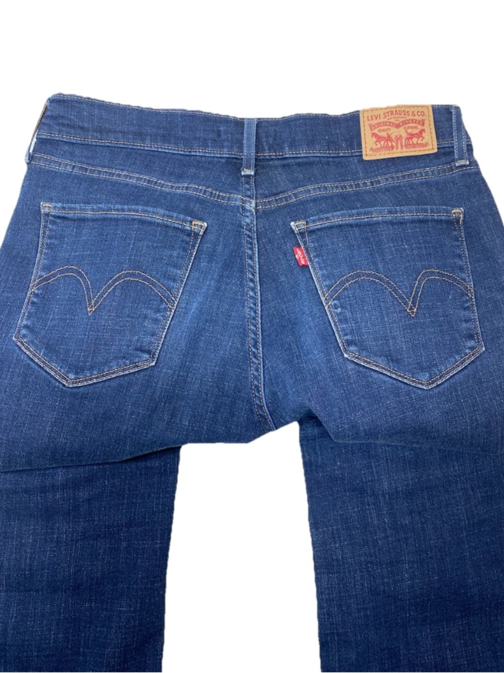 Levi's Classic Bootcut Blue Jeans Women’s Size 28 - Picture 4 of 13